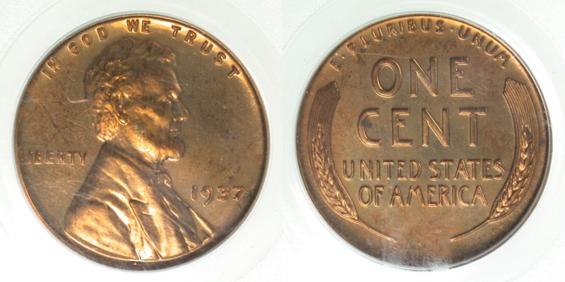 1937 PCGS PR-65RD