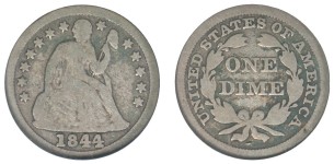 1844 ANACS VG-8