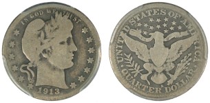 1913-S PCGS G-6