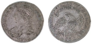 1818 O.107, PCGS EF-40 (CAC)