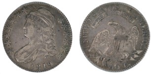 1819 O.113, PCGS VF-35