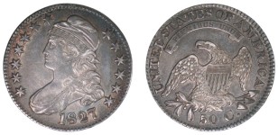 1827 O.142, Sq base 2, CACG AU Cleaned
